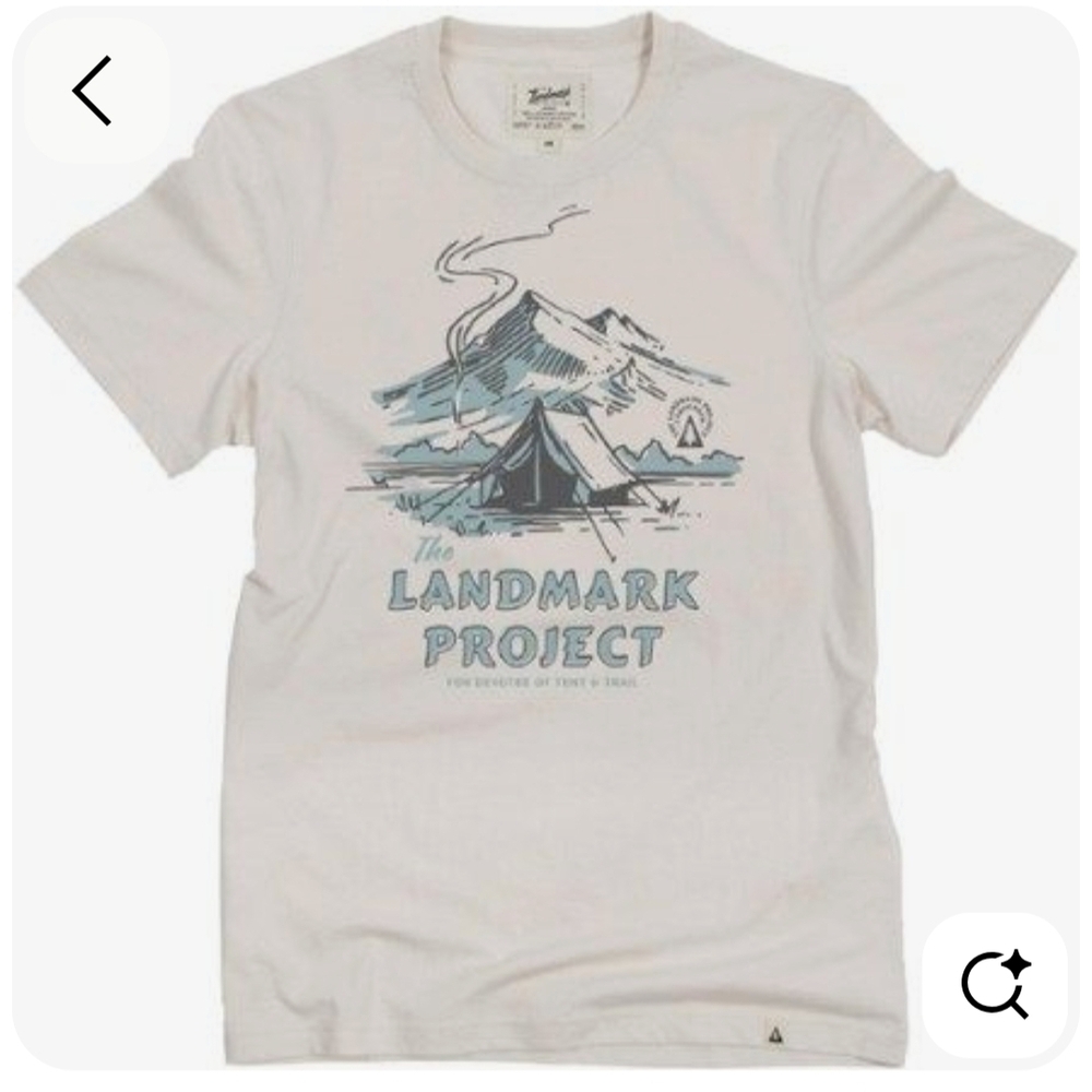 Men's Cream Graphic Tee